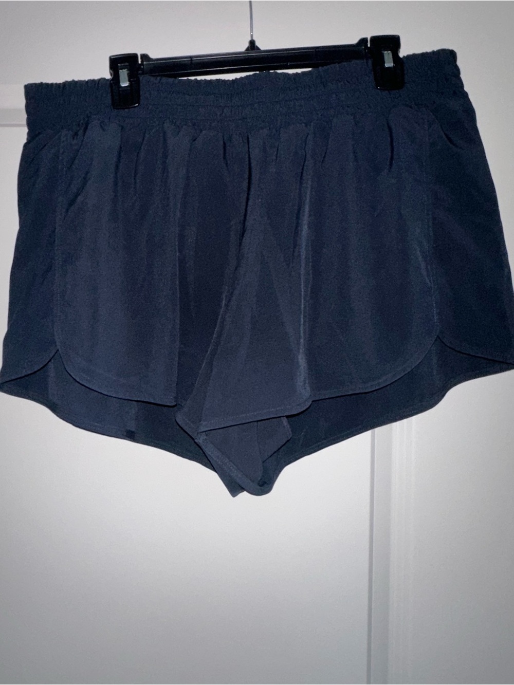 Zella Navy Layered Athletic Shorts